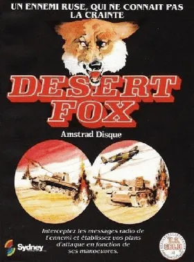 Desert Fox (UK) (1986) box cover front